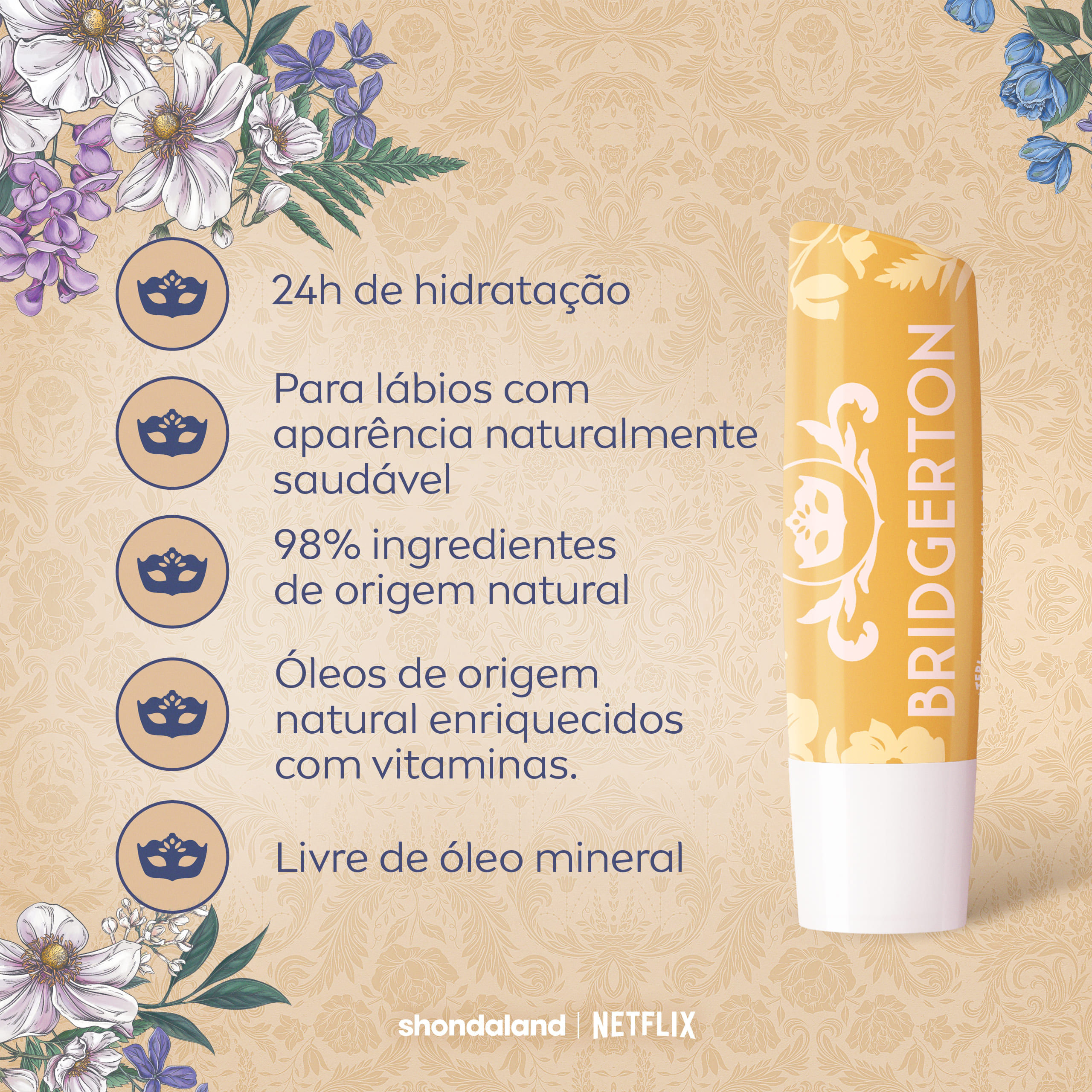 Hidratante Labial Nivea Biscoito De Baunilha Bridgerton 4,8g — imagem 4 | Farmácia Resyla