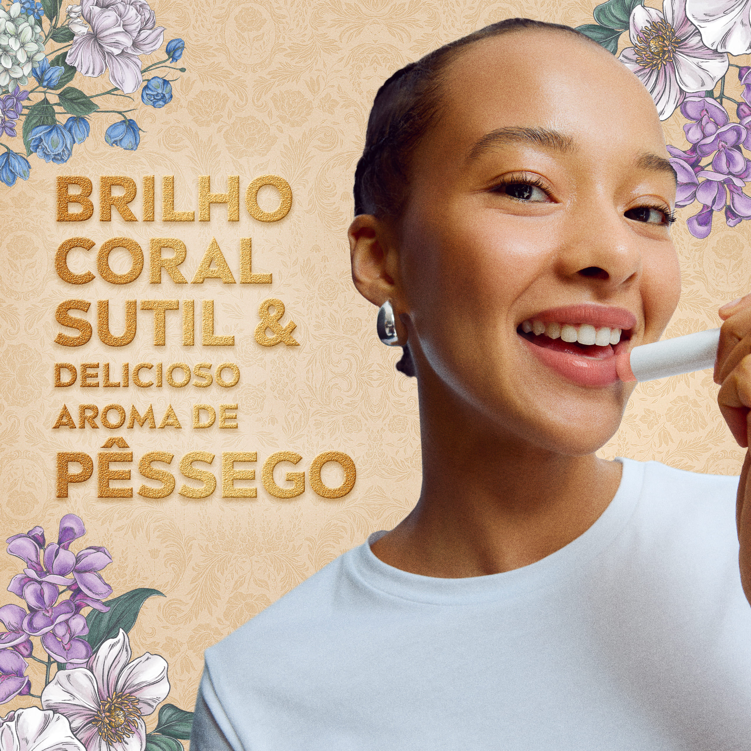 Hidratante Labial Nivea Chá De Pêssego Bridgerton 4,8g — imagem 4 | Farmácia Resyla