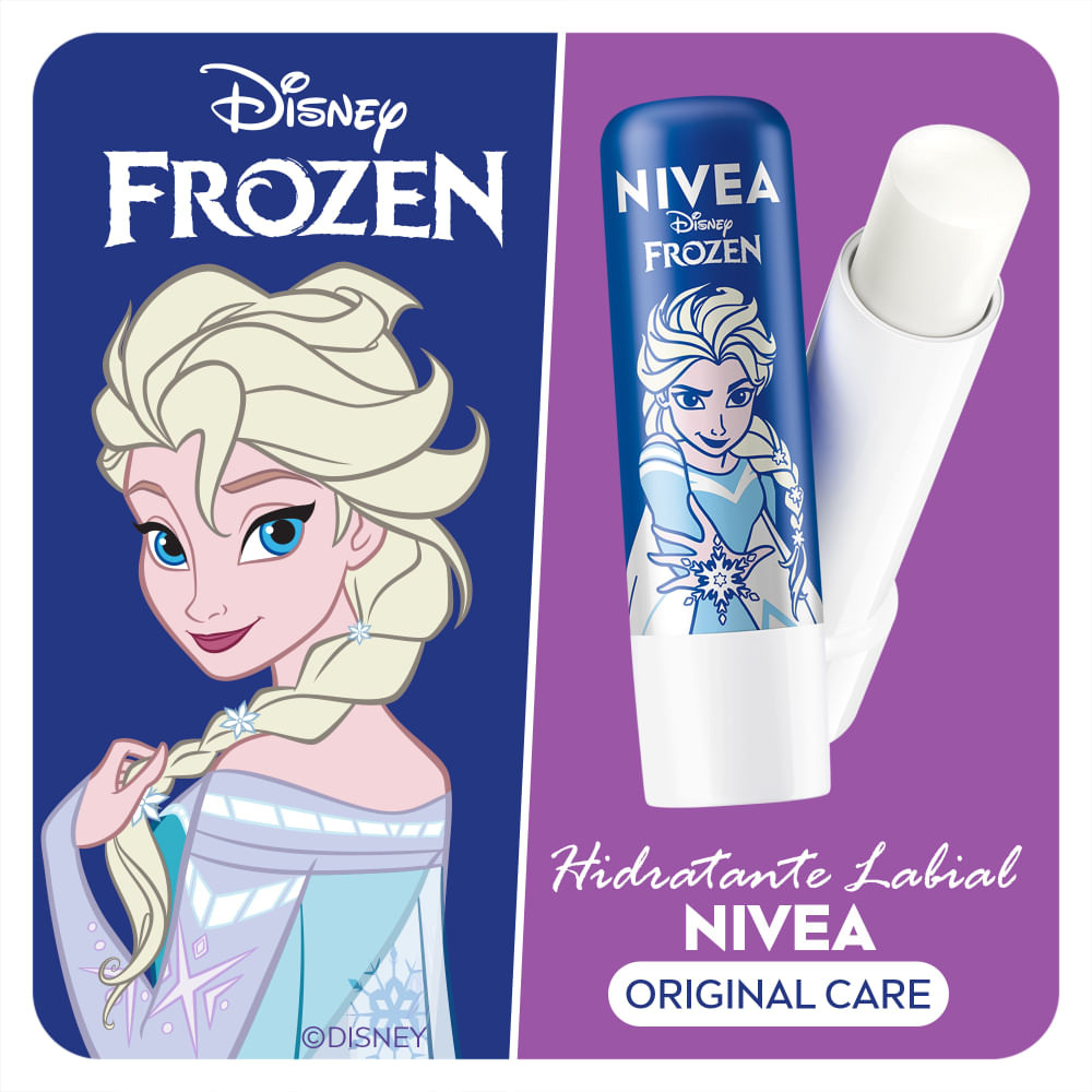 Hidratante Labial Nivea Disney Frozen Original Care 4,8g — imagem 4 | Farmácia Resyla
