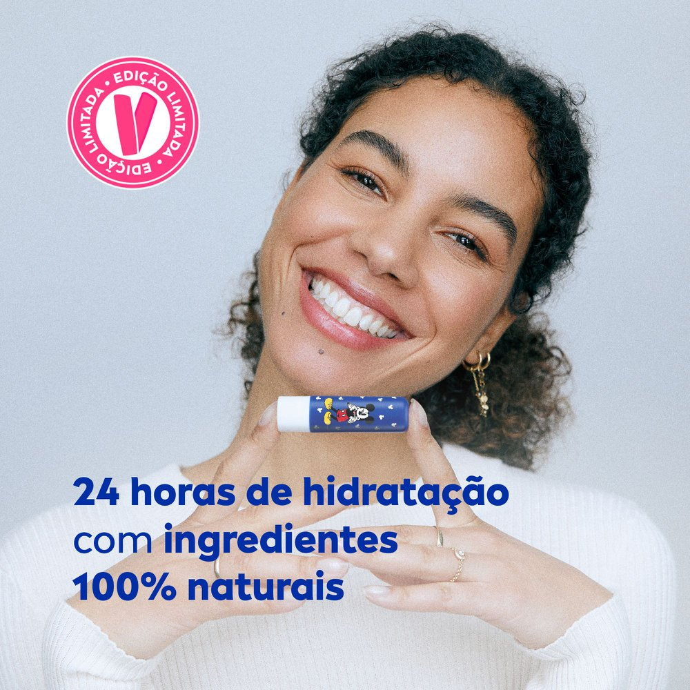 Hidratante Labial Nivea Disney Mickey e Amigo Original Care 4,8g — imagem 3 | Farmácia Resyla