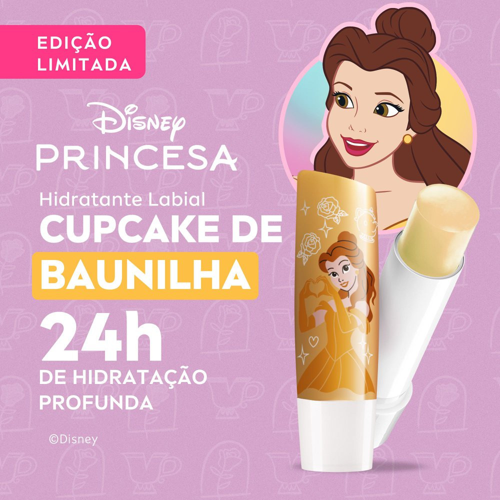 Hidratante Labial Nivea Disney Princesa Cupcake De Baunilha 4,8g — imagem 2 | Farmácia Resyla