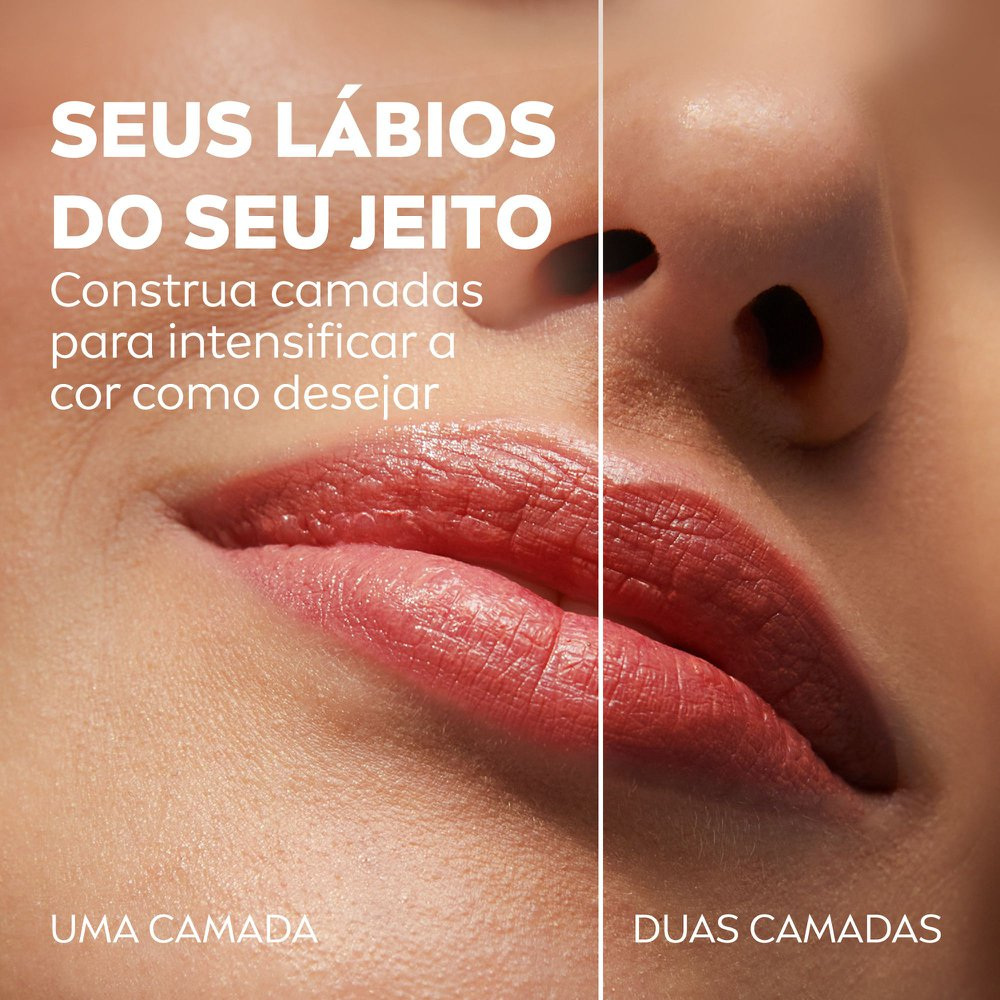 Hidratante Labial Nivea Hidra Color Coral 4,8g — imagem 3 | Farmácia Resyla