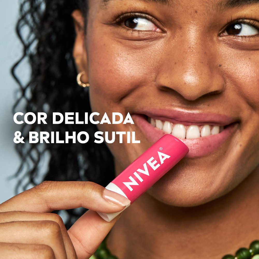 Hidratante Labial Nivea Melancia Shine 4,8g — imagem 3 | Farmácia Resyla