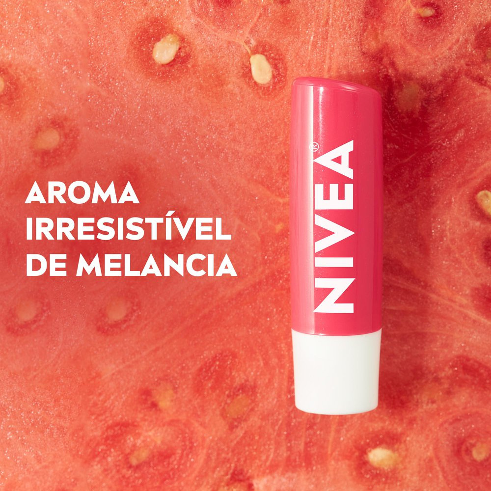 Hidratante Labial Nivea Melancia Shine 4,8g — imagem 4 | Farmácia Resyla