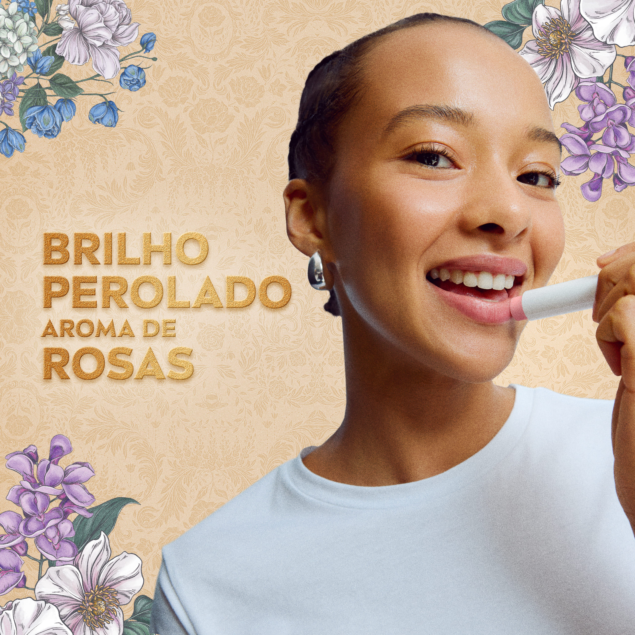 Hidratante Labial Nivea Merengue Rosé Bridgerton 4,8g — imagem 4 | Farmácia Resyla