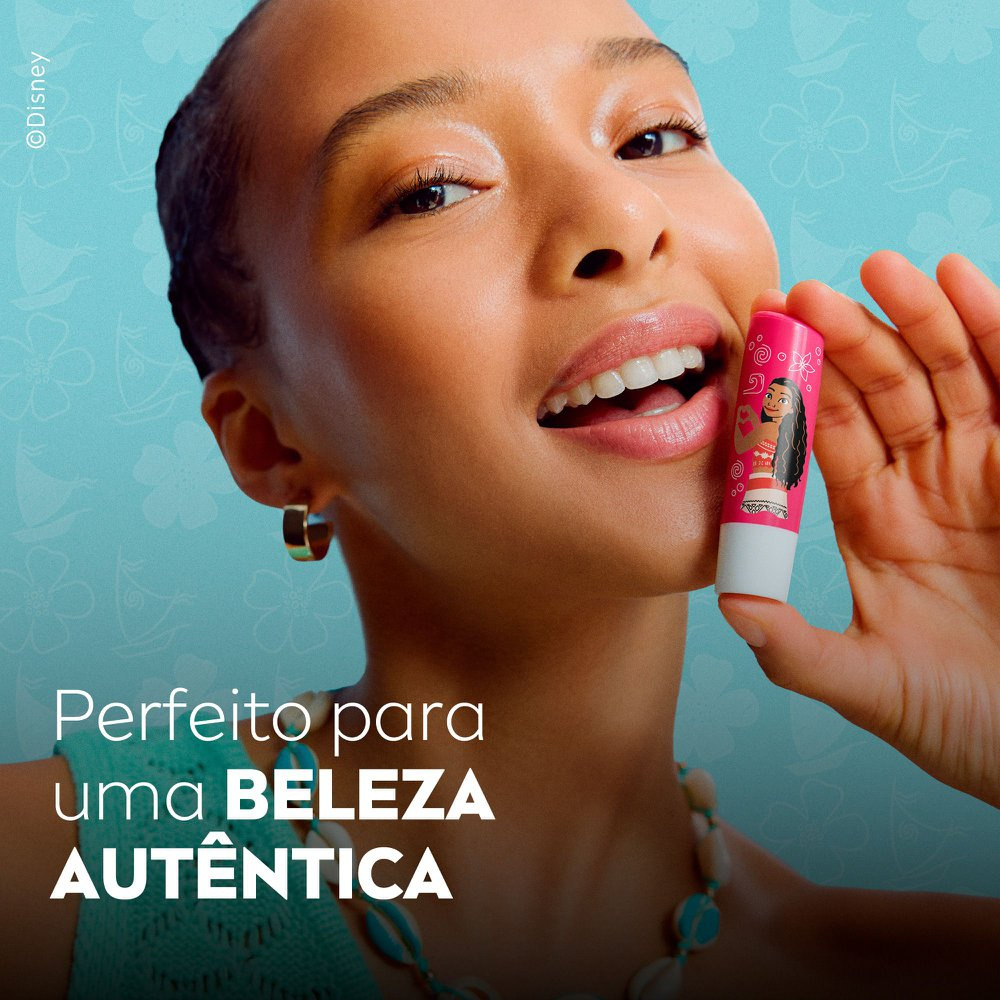 Hidratante Labial Nivea Sorbet De Melancia Princesa Moana 24h 4,8g Edição Limitada Disney — imagem 3 | Farmácia Resyla