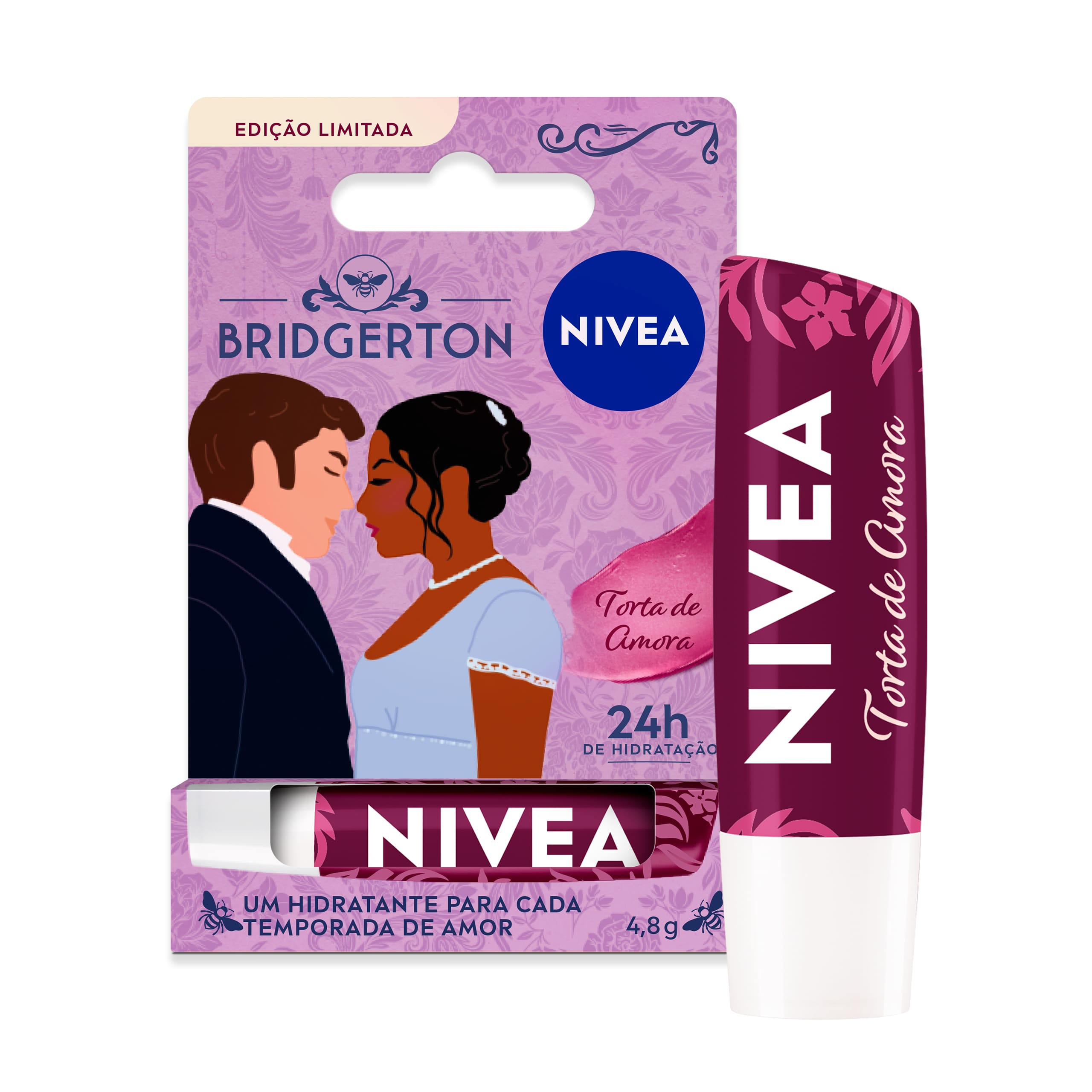Hidratante Labial Nivea Torta De Amora Bridgerton 4,8g — imagem 2 | Farmácia Resyla