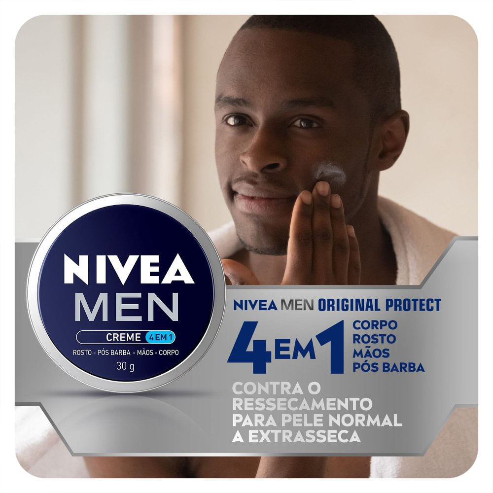 Hidratante Nivea Men 4 em 1 Creme 30g — imagem 2 | Farmácia Resyla