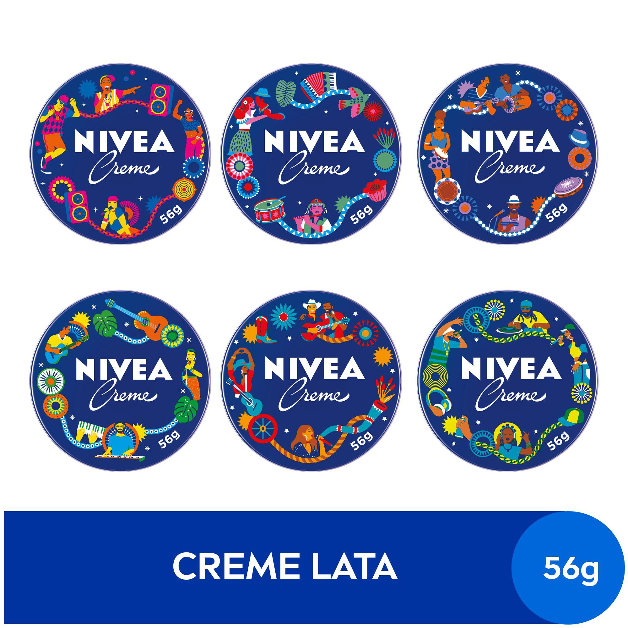 Hidratante Nivea Ritmos Brasileiros Edição Limitada Creme 56g — Nivea | Farmácia Resyla