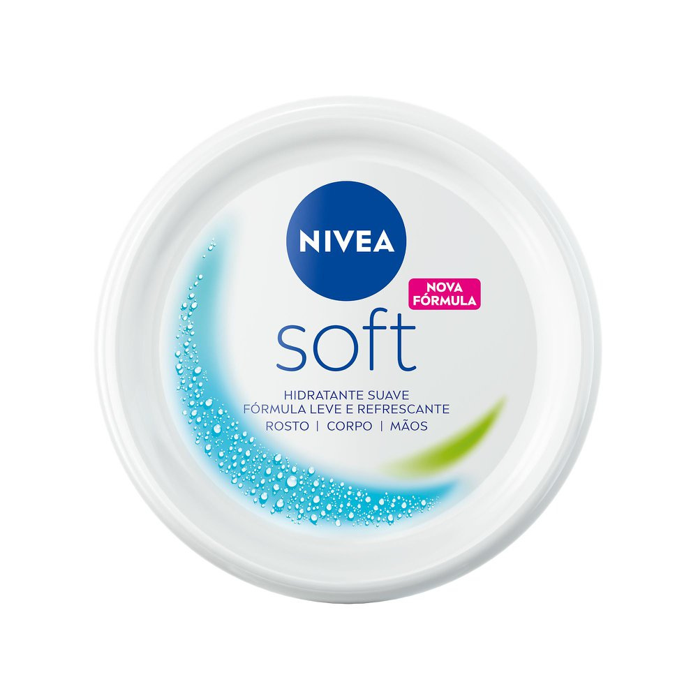 Hidratante Nivea Soft com Vitamina E e Óleo de Jojoba Creme 97g — Nivea | Farmácia Resyla