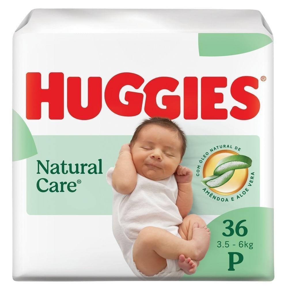 Huggies Fralda Descartável Premium Natural Care P - 36 Un — Huggies | Farmácia Resyla