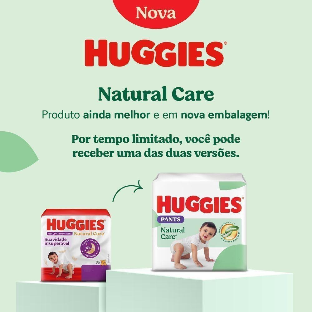 Huggies Fralda Pants Premium Natural Care XXG - 52 Un — imagem 2 | Farmácia Resyla