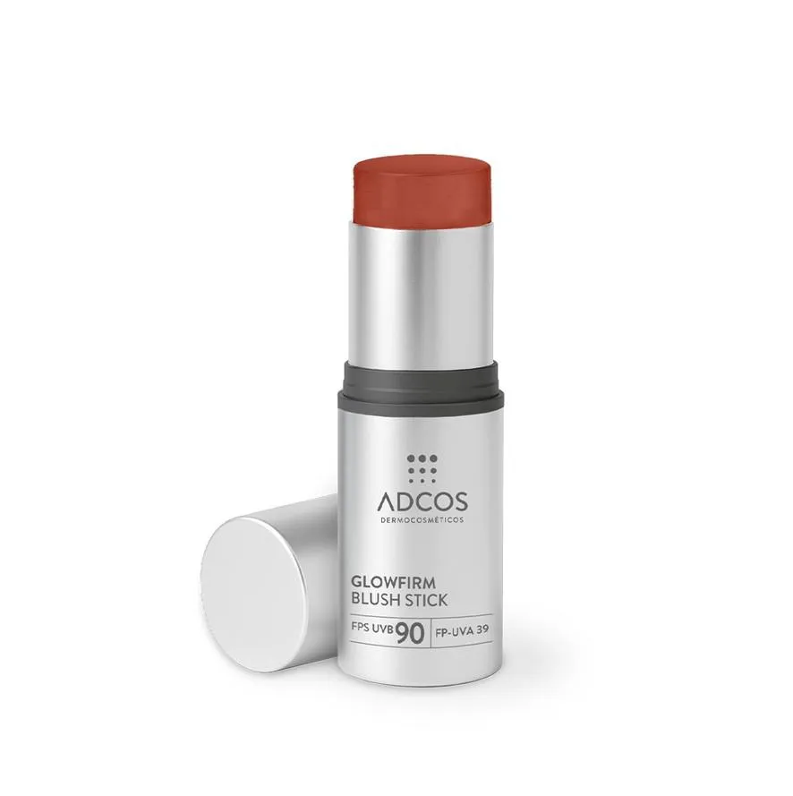 Adcos Glowfirm Blush Stick Fps 90 Coral Rosé 6G — Adcos | Farmácia Resyla