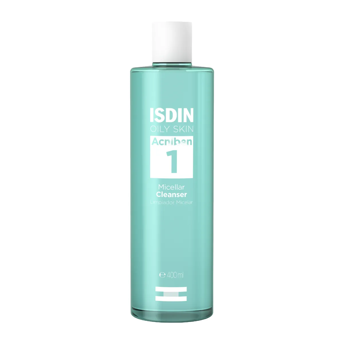 Água Micelar de Limpeza Isdin Oily Skin Acniben 1 Micellar Cleanser 400ml — Isdin | Farmácia Resyla