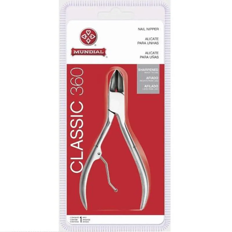 Alicate de Cuticula Profissional Inox Mundial Bc-360 — | Farmácia Resyla