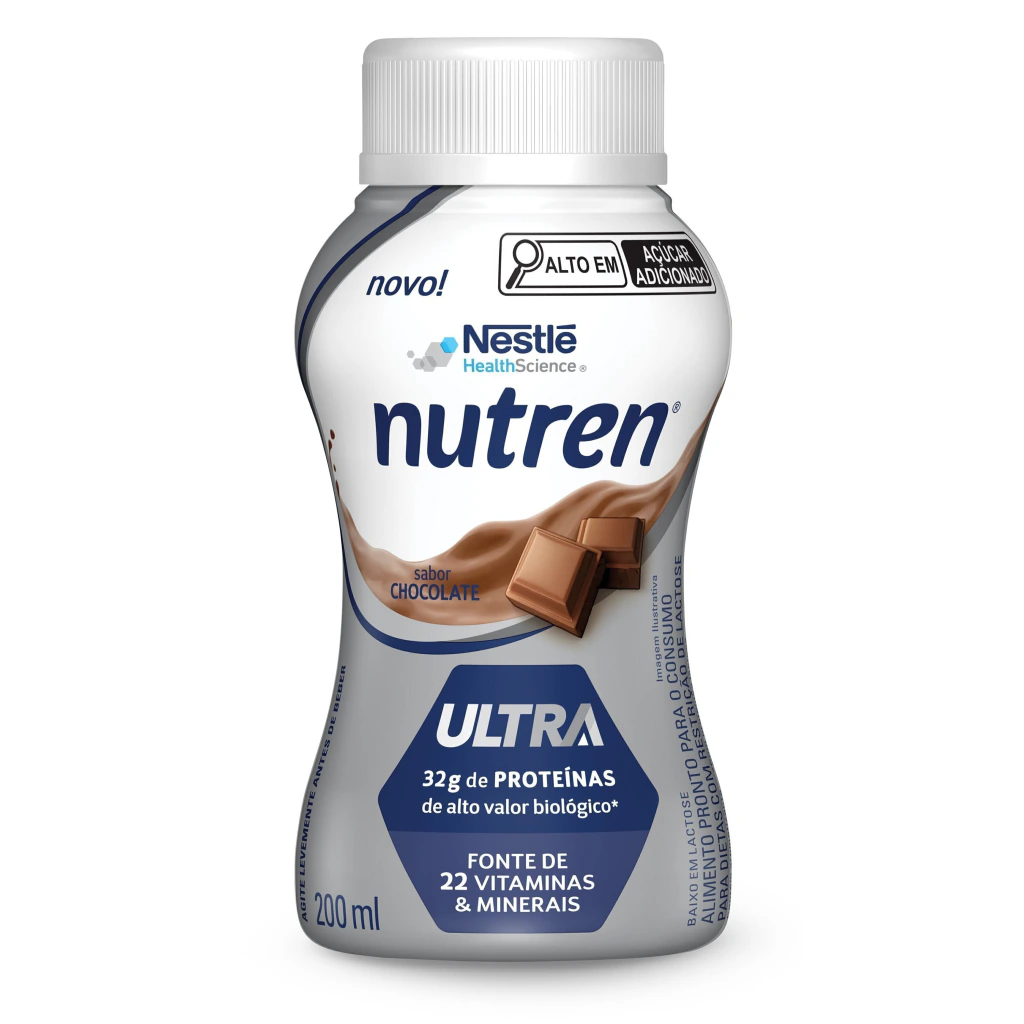 Alimento Pronto Para Consumo Nutren Ultra Chocolate 200Ml — Nutren | Farmácia Resyla