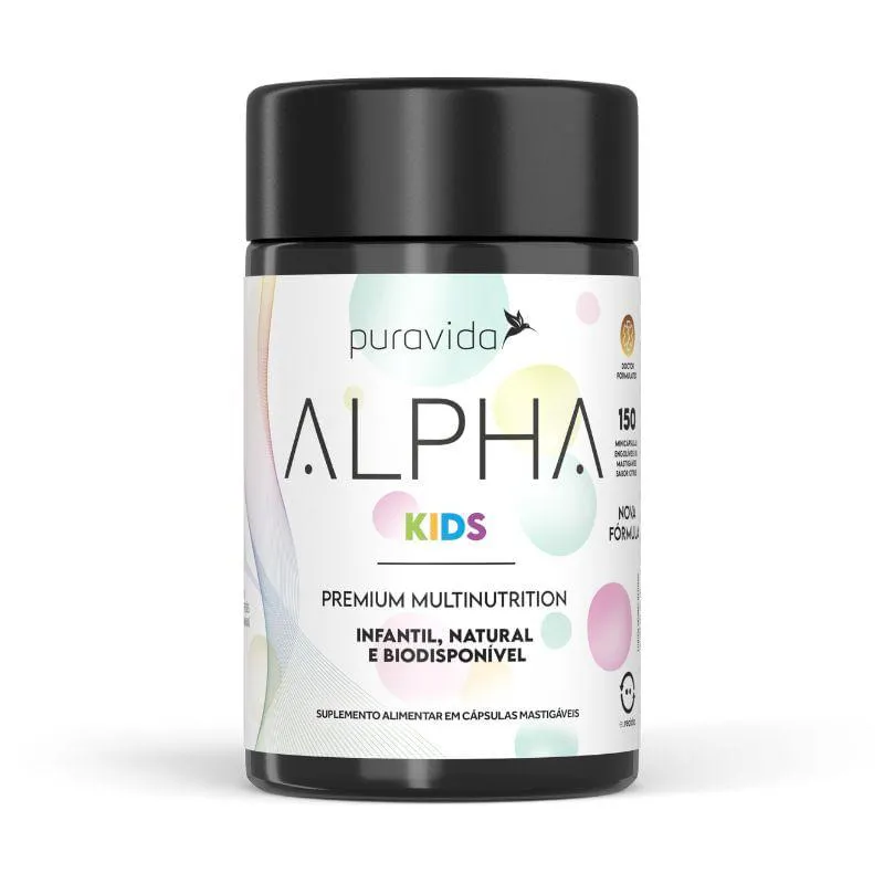 Alpha Kids Puravida 150caps — Puravida | Farmácia Resyla