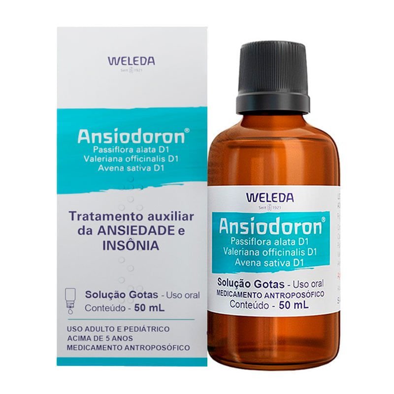 Ansiodoron Weleda gotas 50ml — Weleda | Farmácia Resyla