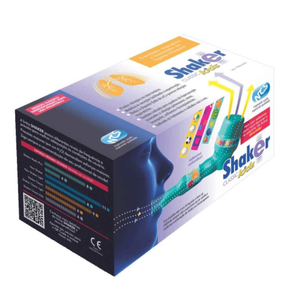 Aperelho para fisioterapia respiratória Shaker classic kids — | Farmácia Resyla
