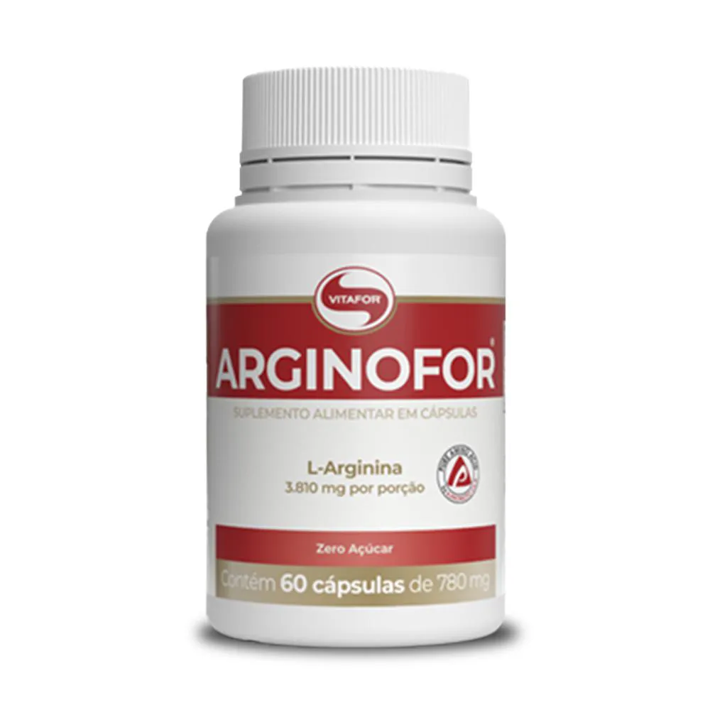 Arginofor L Arginina Vitafor 60 cápsulas — Vitafor | Farmácia Resyla