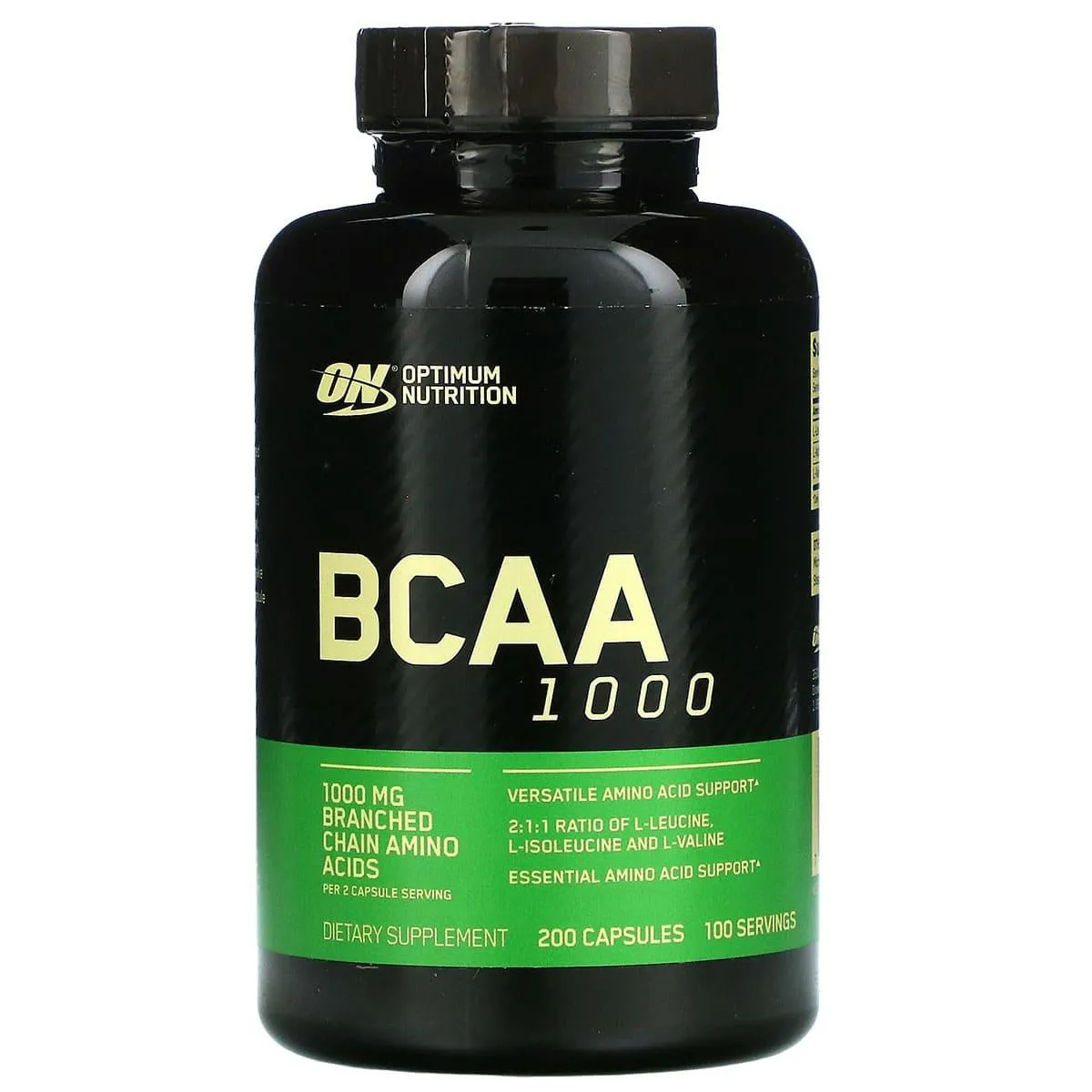 Bcaa 1000mg 200 Capsulas - Optimum Nutrition — Optimum Nutrition | Farmácia Resyla