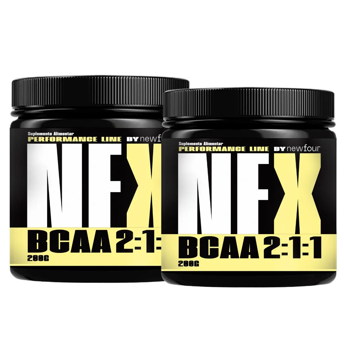 Bcaa 2:1:1 em Pó Kit com 2 Potes com Total de 400G — | Farmácia Resyla