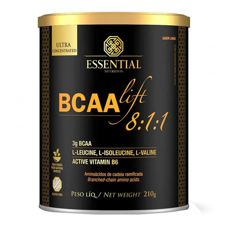Bcaa Lift 8:1:1 Limao Essential Nutrition 210g — Essential Nutrition | Farmácia Resyla
