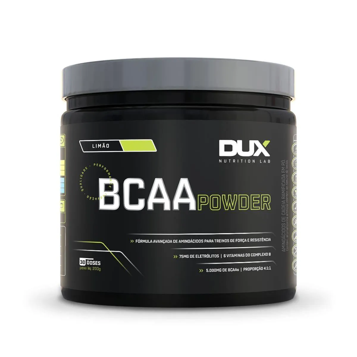 Bcaa Powder - 200G Limão - Dux Nutrition — Dux Nutrition | Farmácia Resyla