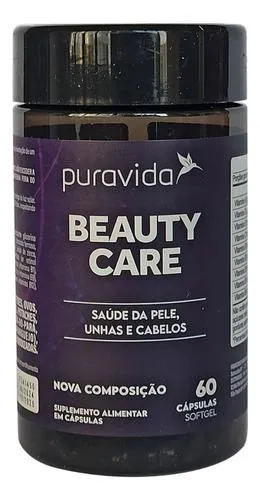Beauty Care 60 cápsulas Puravida — Puravida | Farmácia Resyla