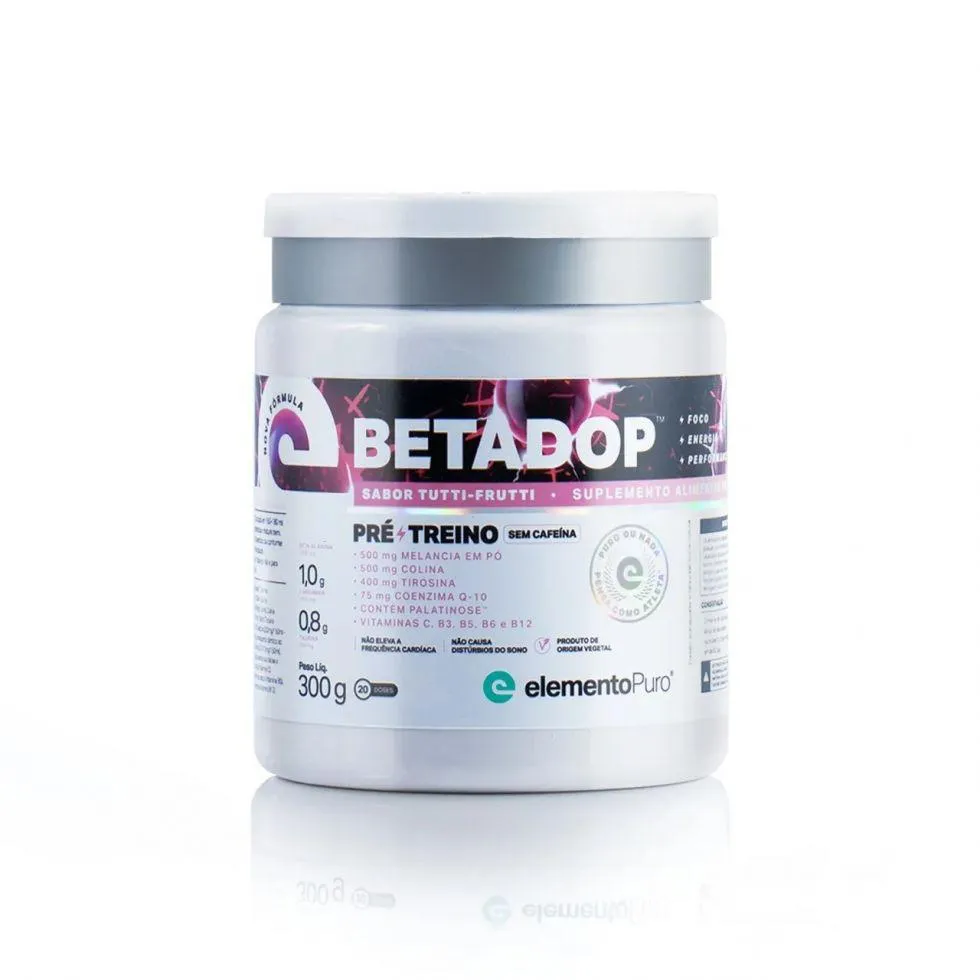 Betadop (300g) - Sabor: Tutti Frutti — | Farmácia Resyla