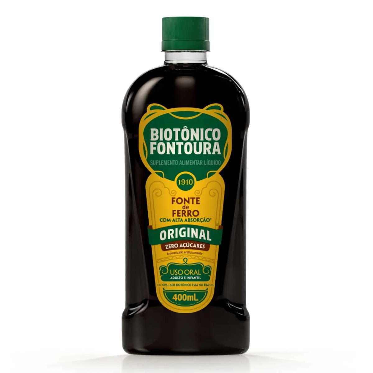 Biotônico Fontoura Original Estimulante de Apetite 400ml — | Farmácia Resyla