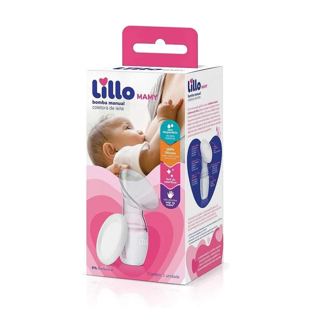 Bomba Manual Lillo Coletora de Leite Mamy — Lillo | Farmácia Resyla