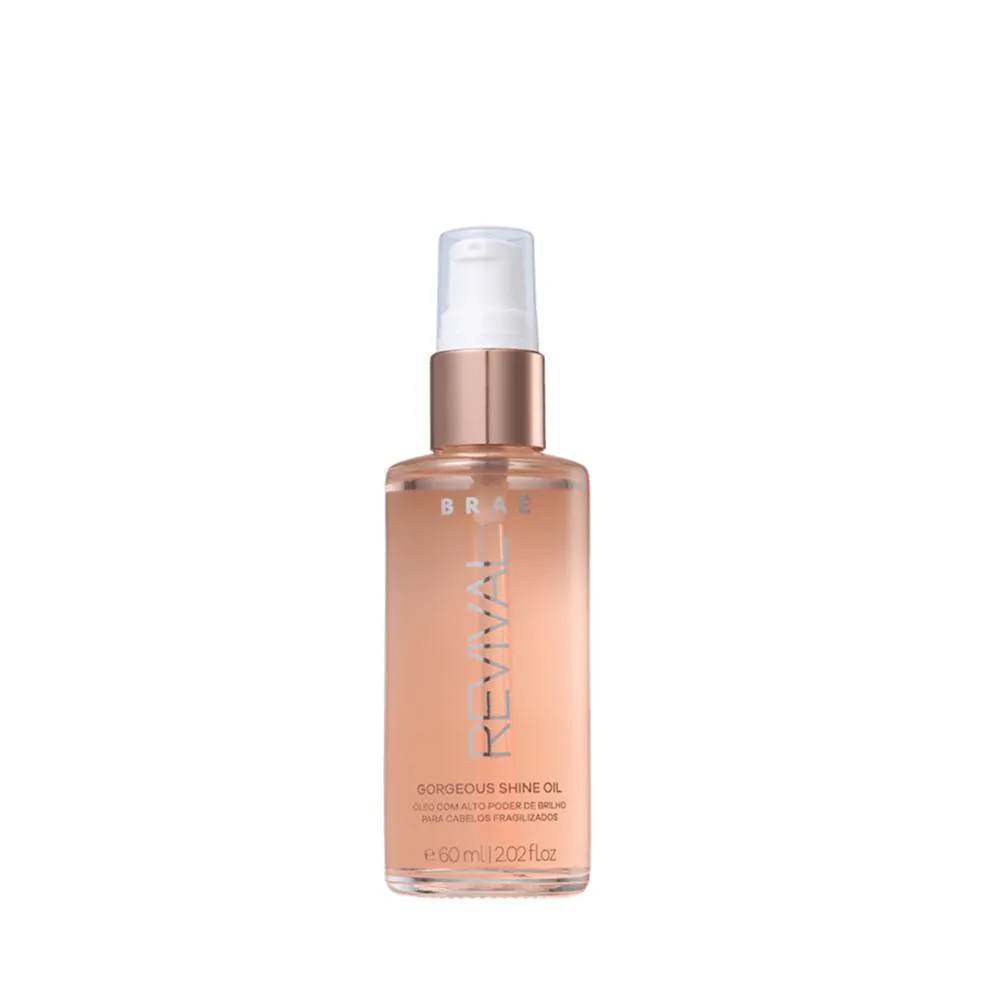 Braé Revival Gorgeous Shine Oil Oleo Capilar 60ml — Braé | Farmácia Resyla