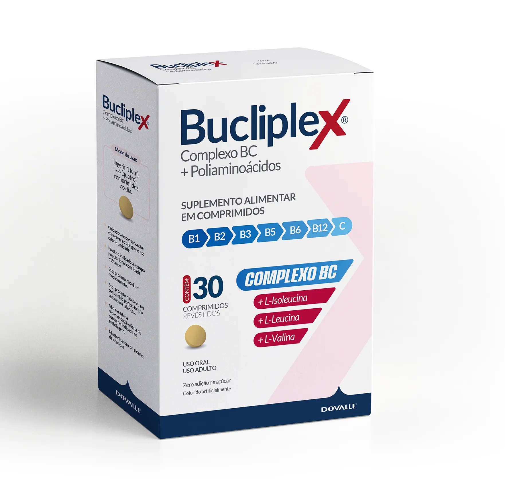 Bucliplex com 30 Comprimidos — | Farmácia Resyla