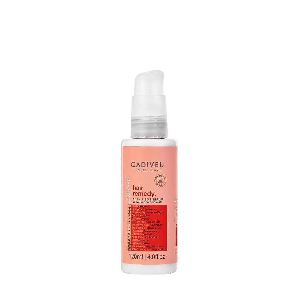 Cadiveu Professional Essentials Hair Remedy Leave-in Sos - Sérum 120ml — Cadiveu | Farmácia Resyla