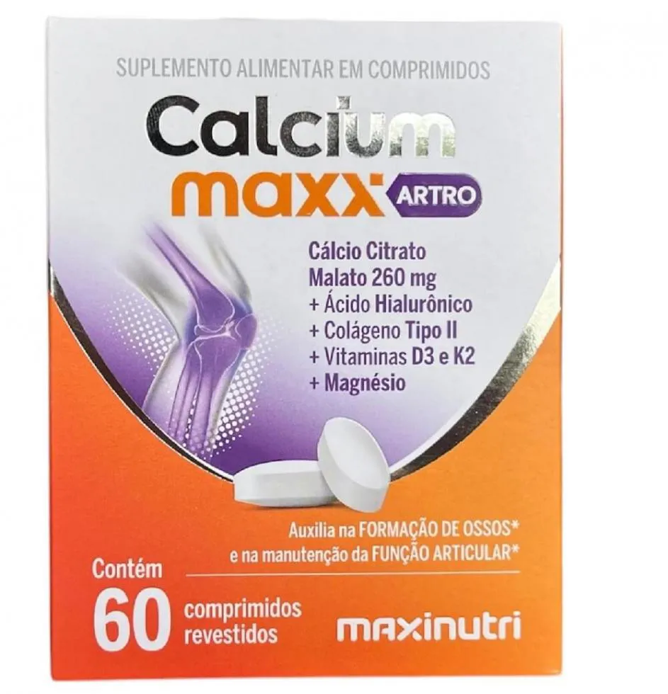 Calcium Maxx Artro (60 Comp) - Padrão: Único — | Farmácia Resyla