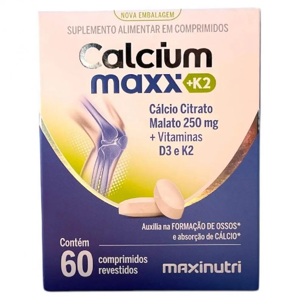 Calcium Maxx K2 (60 Comp) - Padrão: Único — | Farmácia Resyla