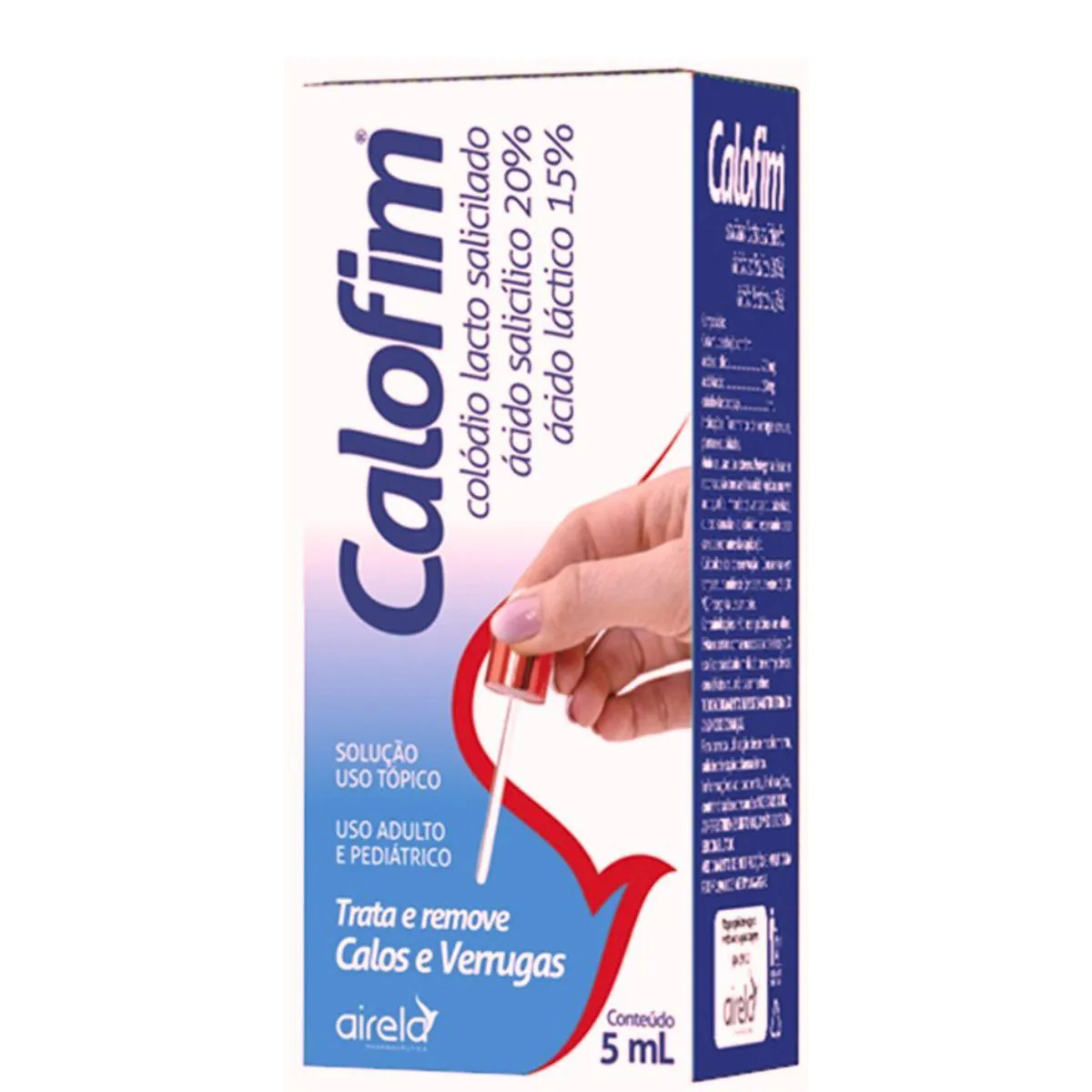 Calofim para Tratamento de Calos e Verrugas 5ml Adulto e Pediatrico — | Farmácia Resyla