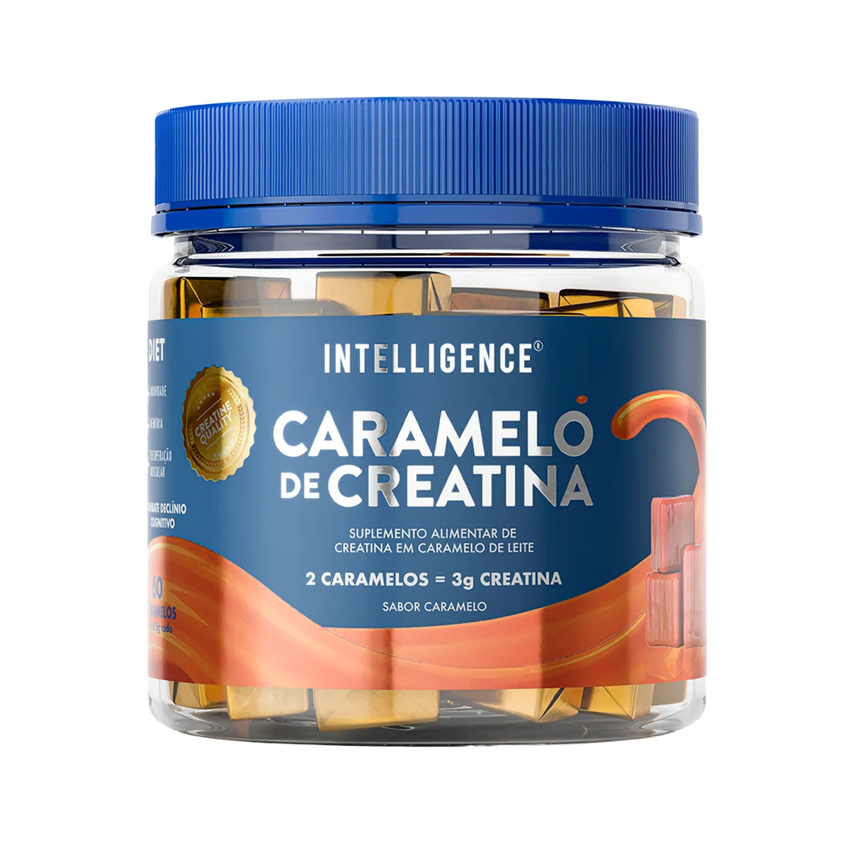 Caramelo de Creatina Intelligence 60 Unidades — Creatina | Farmácia Resyla