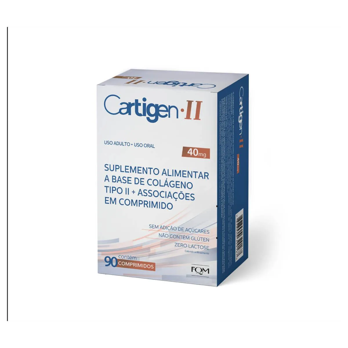 Cartigen II Suplemento Alimentar com 90 comprimidos — | Farmácia Resyla