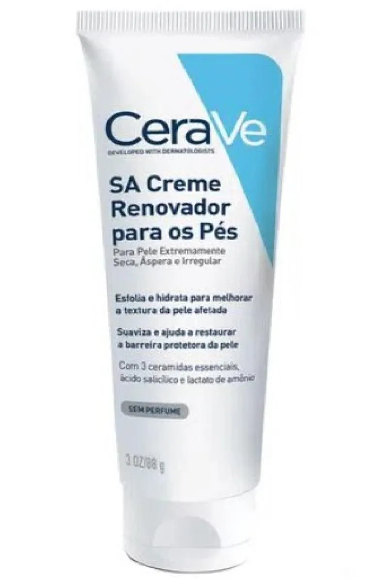 CeraVe SA Creme Renovador para os Pés 88G — Cerave | Farmácia Resyla