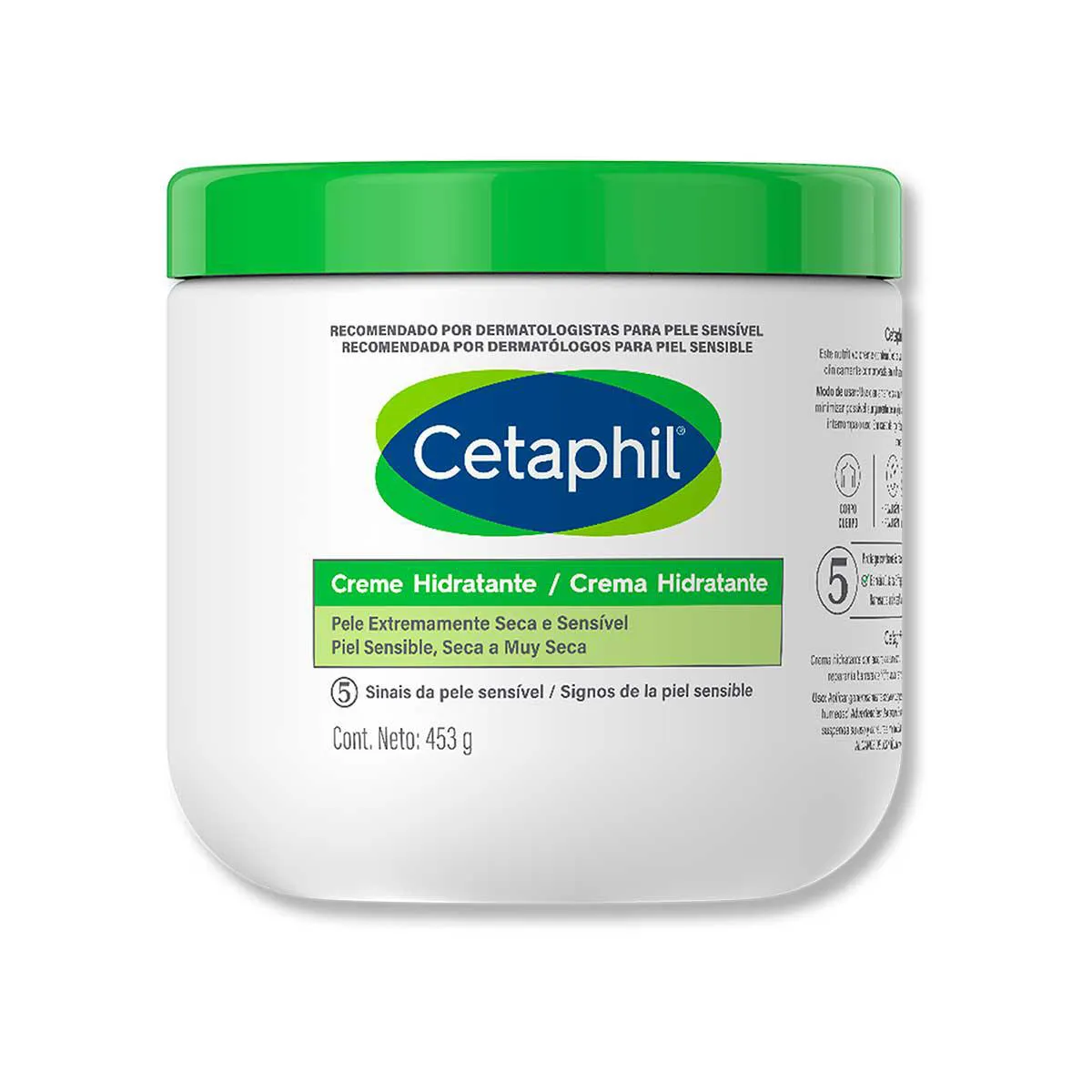 Cetaphil Creme Hidratante Corporal Pele Extremamente Seca 453g — Cetaphil | Farmácia Resyla