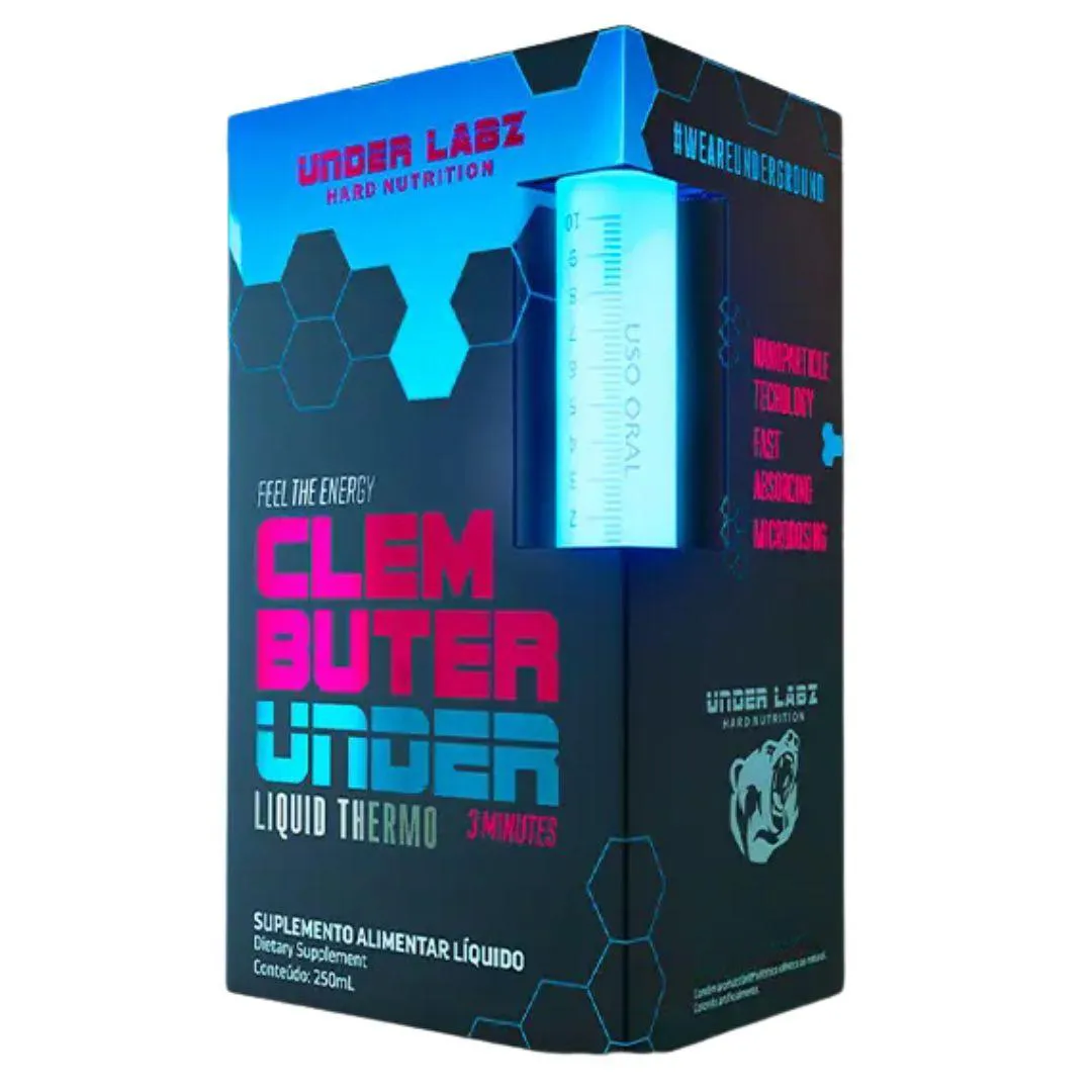 Clembuter Termogênico 250ml Red Fruits - Under Labz — Under Labz | Farmácia Resyla