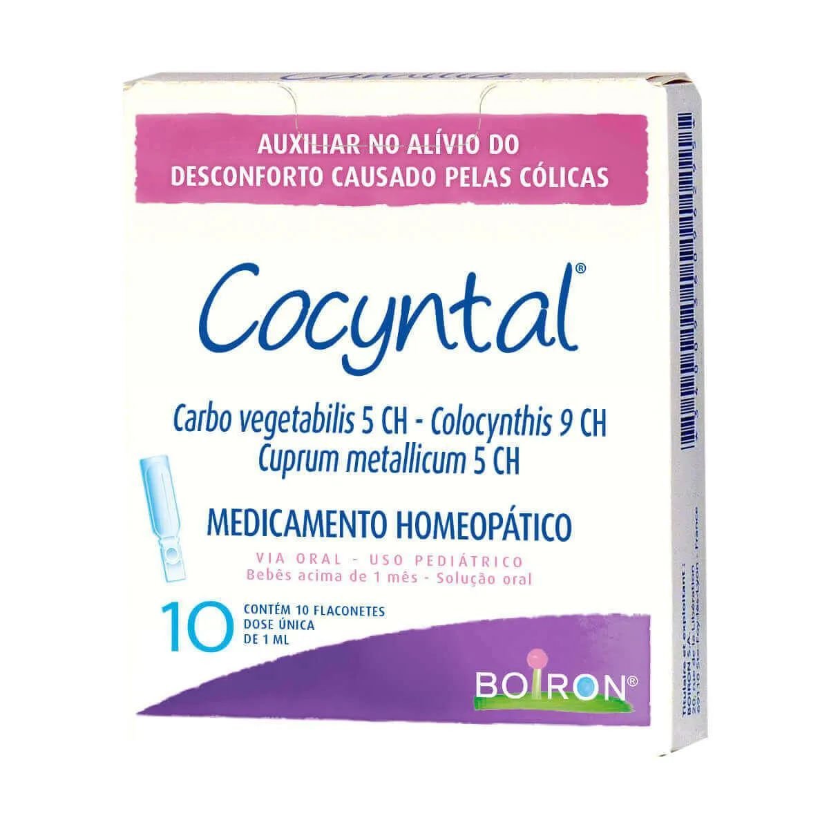 Cocyntal solução oral 10 flaconetes 1ml cada — | Farmácia Resyla