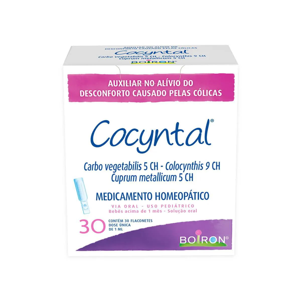 Cocyntal Solução Oral com 30 flaconetes — | Farmácia Resyla