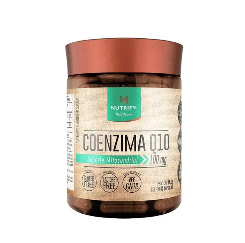 Coenzima Q10 100mg (60 Cápsulas) - Padrão: Único — | Farmácia Resyla