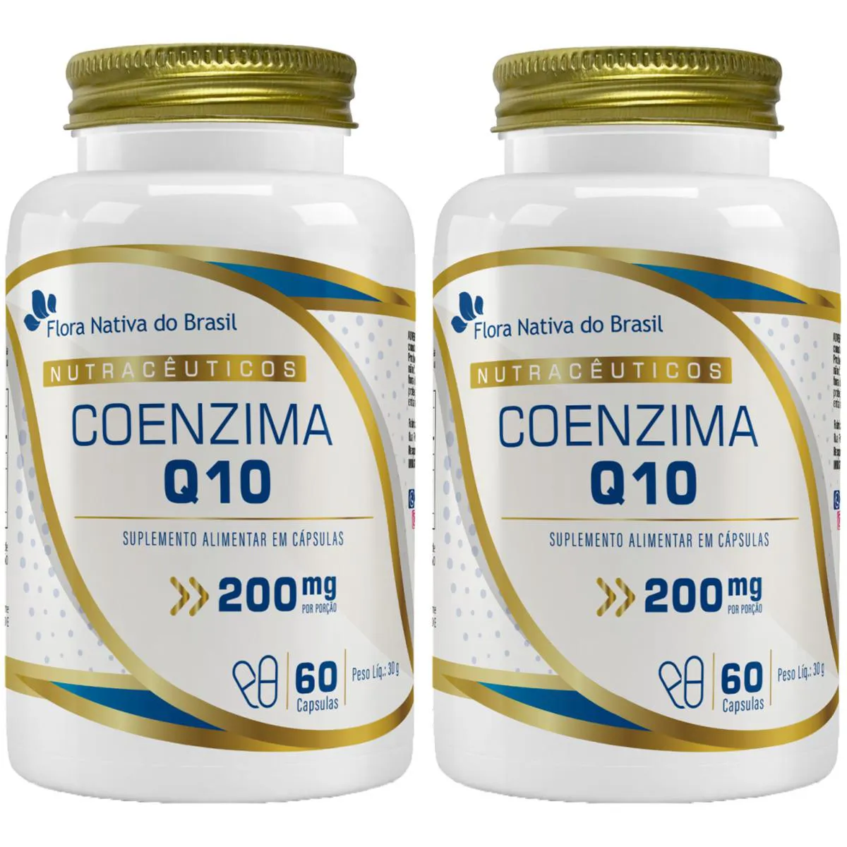 Coenzima Q10 200mg 2 X 60 cápsulas Flora Nativa — | Farmácia Resyla