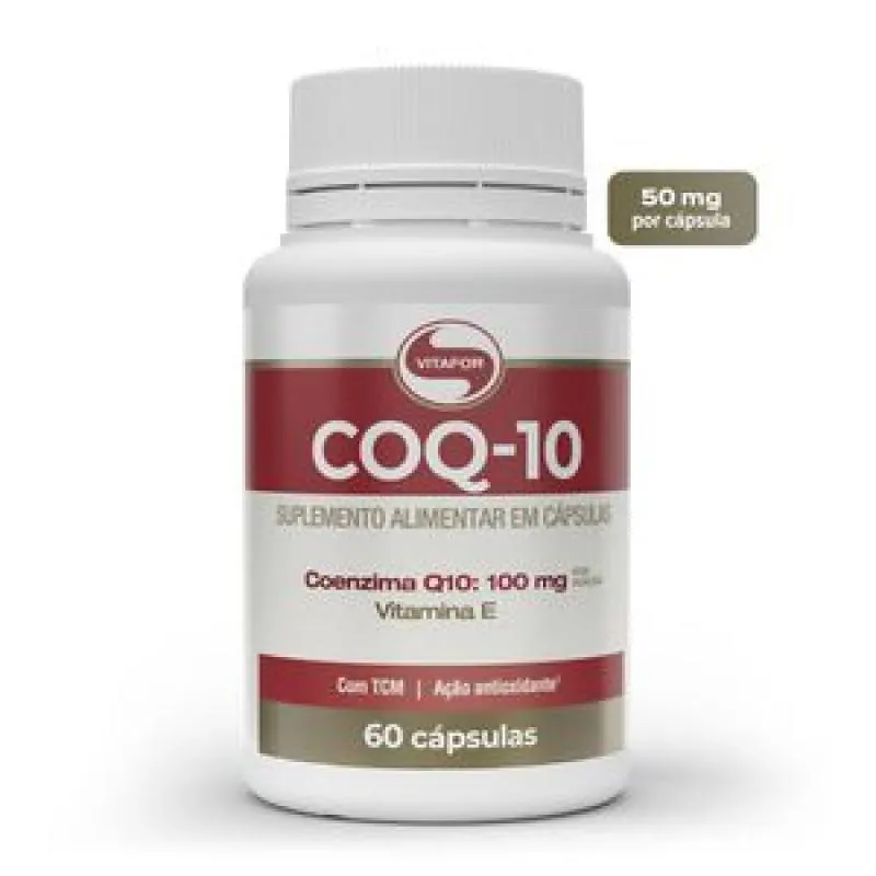 Coenzima Q10 Vitafor 60 Cápsulas — Vitafor | Farmácia Resyla