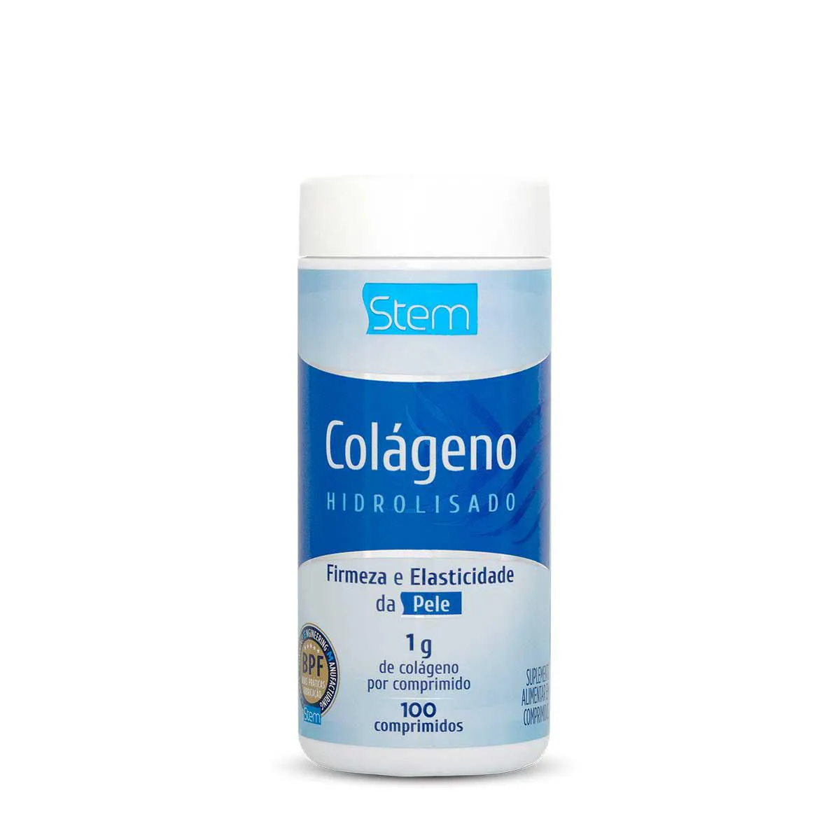 Colágeno Hidrolisado 1000mg Stem 100 comprimidos — | Farmácia Resyla