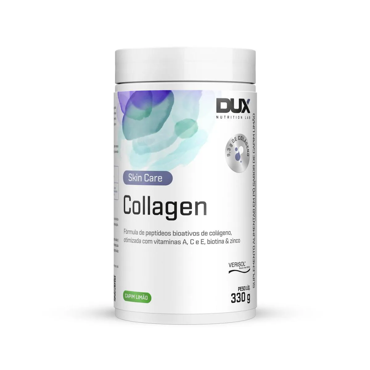 Colágeno Hidrolisado Collagen Dux Nutrition Capim Limão 330g — Dux Nutrition | Farmácia Resyla